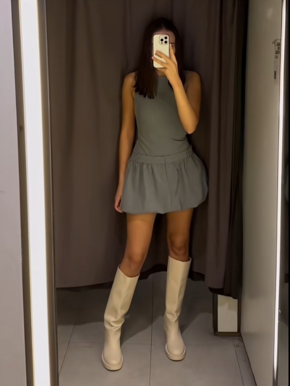 Zara balloon voluminous short dress size XS - Picture 11 of 14